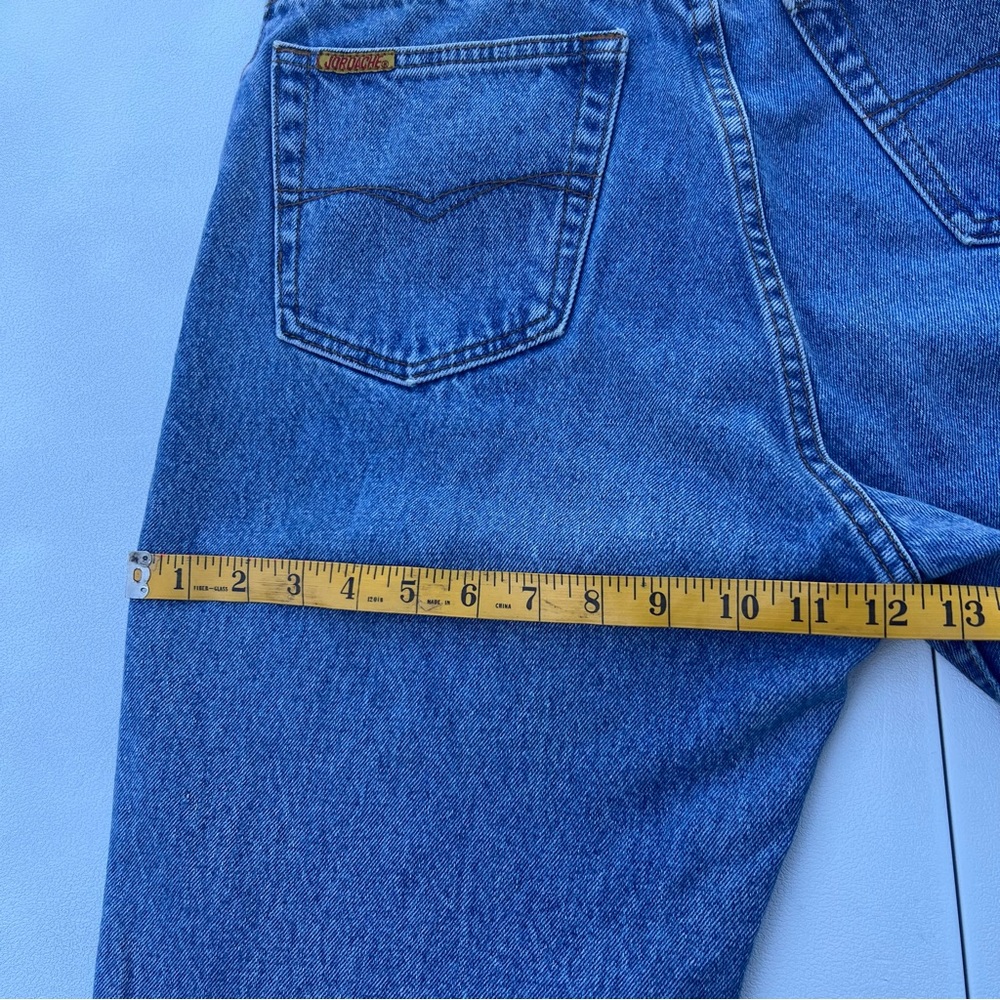 Vintage Jordache Jeans 11/12 High Waist Mom Jeans Cotton Classic 90s Denim 8-10s - Picture 6 of 15